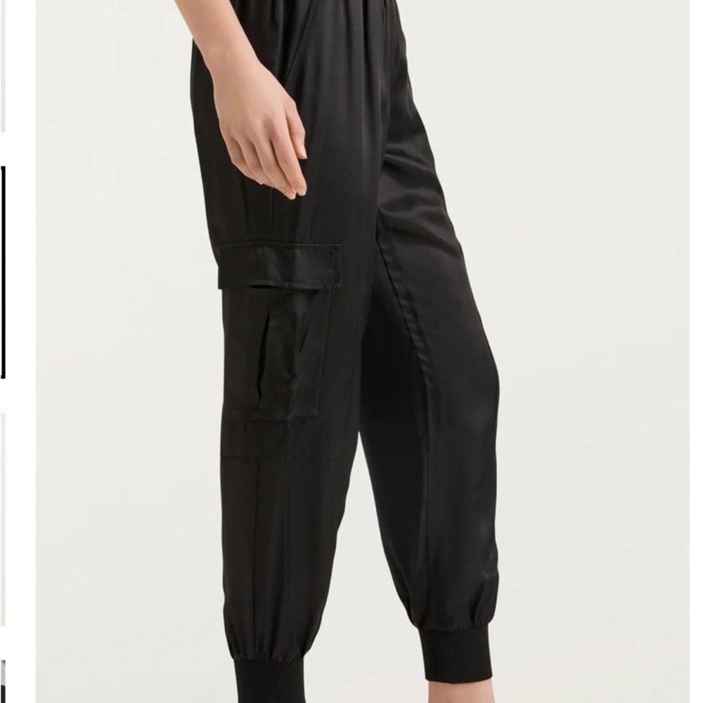 Cinq à Sept Black Giles Joggers